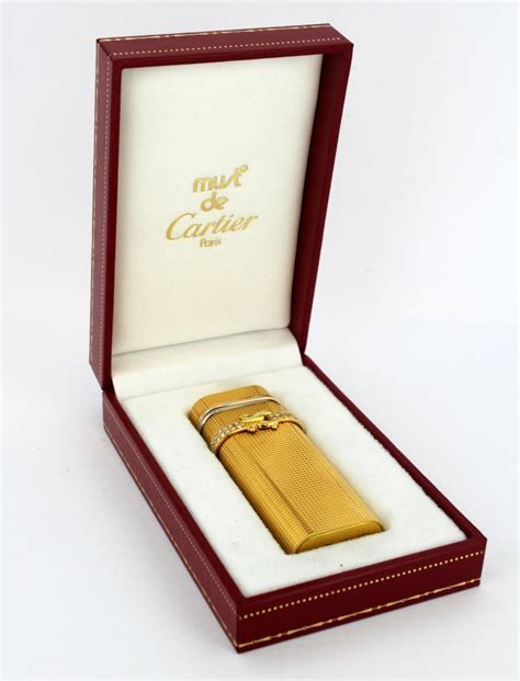 vintage cartier lighter|vintage gold filled dupont lighters.